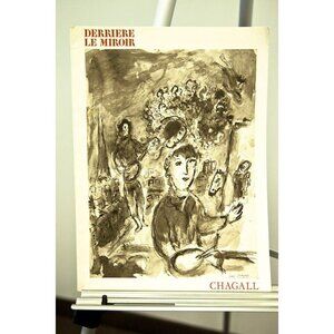 Vtg Derriere Le Miroir Chagall No. 225 October 1977 Maeght Editeur Magazine Aime